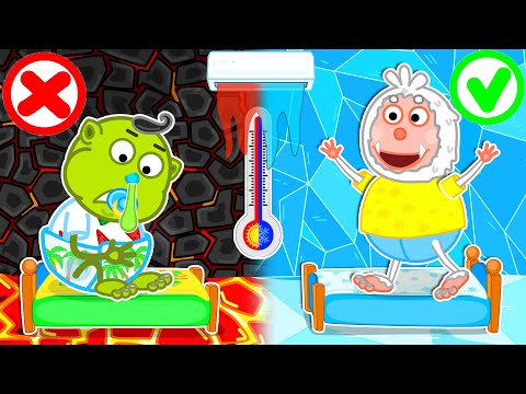 Видео: Маша и Леопольд. Холод и тепло - Мультик для детей - Lion Family на русском