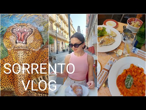 Видео: Italy VLOG. Сорренто, итальянский завтрак, выставка Антонио Лигабуе, ужин, закат ❤️