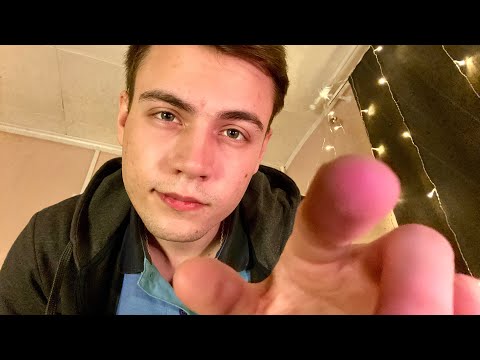 Видео: АСМР Ролевая игра случайно попал на массаж лица 😌 Визуальные триггеры со звуками рук и рта 💫