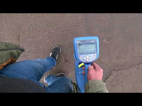 Видео: Полевой выход с трассоискателем Radiodetection PDL 8000 SPX
