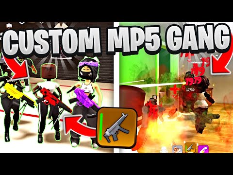 Видео: МЫ ИСПОЛЬЗОВАЛИ МОДИРОВАННЫЕ MP5, ЧТОБЫ ОБЫСИТЬ ВЕСЬ СЕРВЕР В ROBLOX BLOCKSPIN
