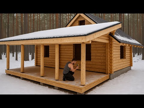 Видео: Мой путь к тихой жизни в лесу: @andersboisentinyhouse