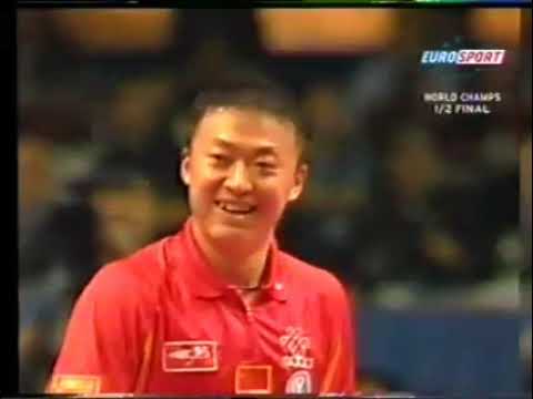 Видео: Timo Boll (GER) vs Ma Lin (CHN). WTTTC 2006. С русским комментарием.