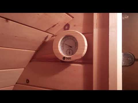 Видео: Банят бочка при -20