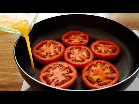 Видео: Супер легкий томатно-сырный омлет!! Вкусный идеальный завтрак! Фриттата.