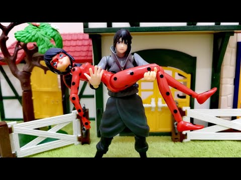 Видео: Саске спас Леди Баг от Квин Би Антибаг! А где был Супер-Кот?