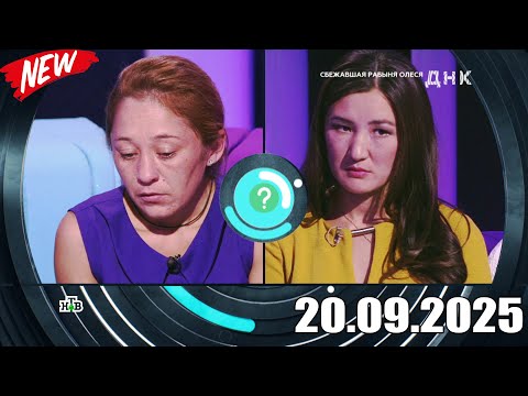 Видео: ДНК . Выпуск от 20.09.2025 - «Сбежавшая рабыня Олеся » Передачи НТВ