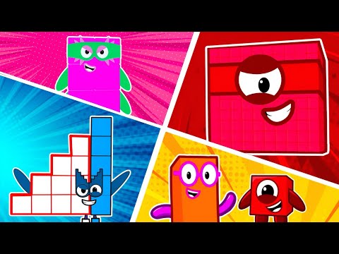 Видео: Numberblocks против The Evil Blocks | Сборник ролевых игр Numberblocks Roblox