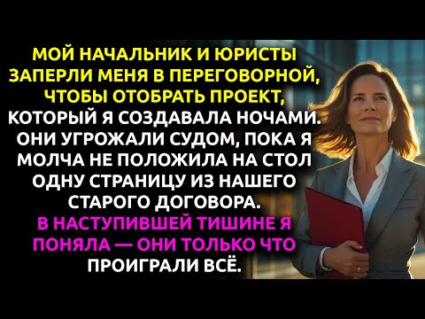 Видео: Я тайно создала проект, который СПАС их компанию... а потом УШЛА, забрав его с собой.