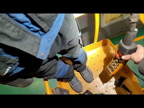 Видео: Старикашка DEMAG бастует...