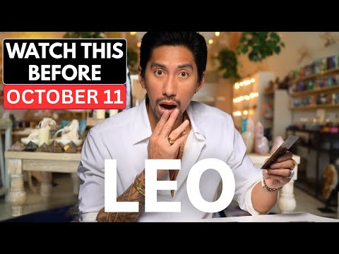 Видео: Лео 😱 «Я БЫЛ В ШОКЕ, КОГДА НАШЁЛ ЭТО! ЭТО ПРОИСХОДИТ 11 ОКТЯБРЯ» 🔮