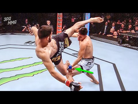Видео: Вертушки Работают! Тхэквондо Мастер Сносит Ногами в UFC - Яир Родригес