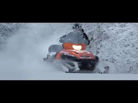 Видео: Тест-драйв снегохода Yamaha VK540V