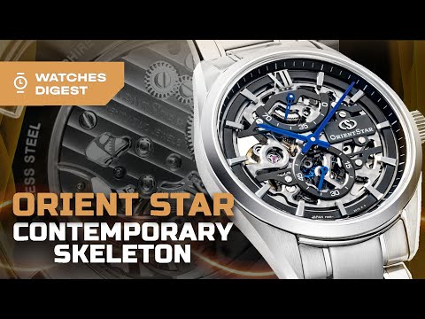 Видео: Внутренняя красота в титановом обрамлении. Orient Star Contemporary Skeleton
