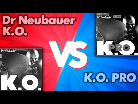 Видео: обзор Dr Neubauer K.O. PRO и сравнение с K.O. -  какие средние шипы самые эффективные?