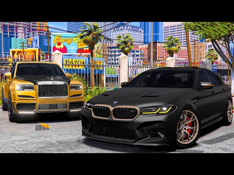 Видео: ВЫИГРАЛ ROLLS ROYCE CULLINAN В УЛИЧНЫХ ГОНКАХ!? BMW M5 CS! - BLACK RUSSIA (CRMP MOBILE) 🌊ВОТЕР