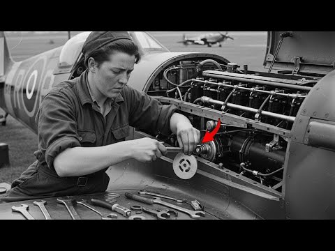 Видео: Как Одна Женщина С Помощью «Пятидесятицентовой» Металлической Шайбы Заставила Spitfire Летать