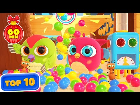 Видео: Совенок Хоп Хоп - 10 ЛУЧШИХ СЕРИЙ! Веселые мультики для малышей