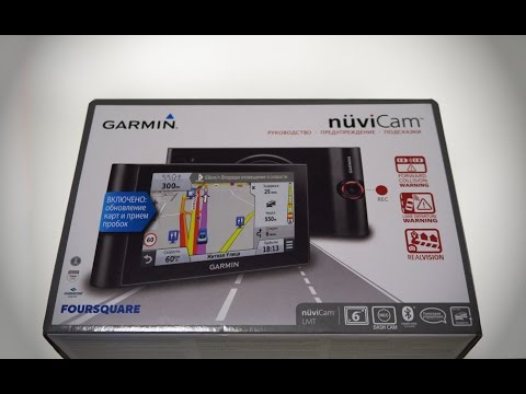 Видео: Garmin nuviCam Навигатор и Видеорегистратор в одном