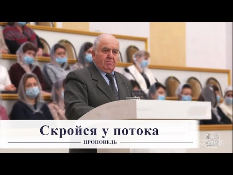 Видео: Скройся у потока / Проповедь