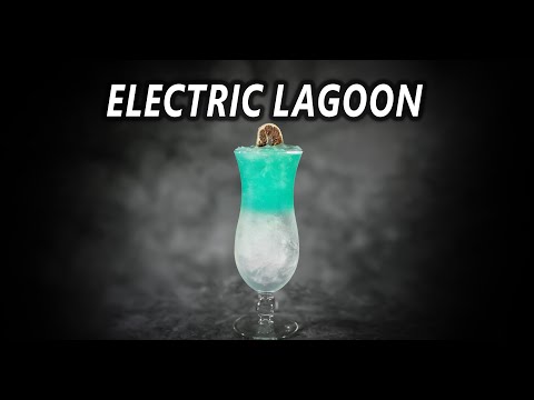 Видео: 💙 Этот многослойный коктейль взорвёт вам мозг! Электрическая лагуна