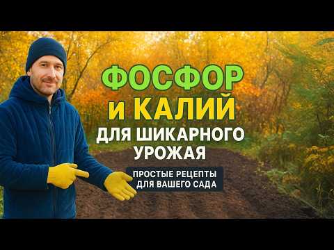 Видео: Осенняя Подкормка Сада для Богатого Урожая: Проверенные Рецепты и Советы