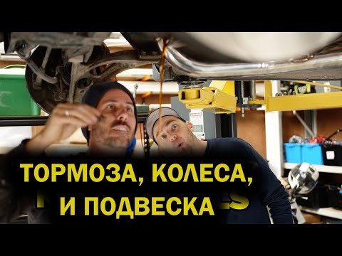 Видео: WRX STI Марти. Тормоза Brembo, подвеска, и реставрация колёс [BMIRussian]