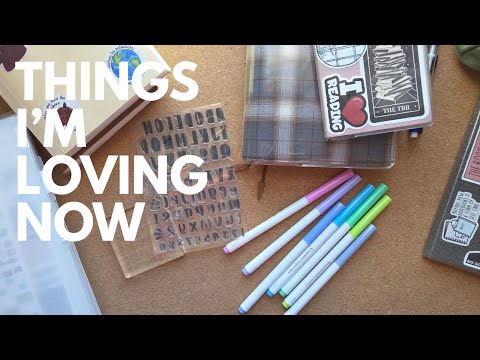 Видео: ВЕЩИ, КОТОРЫЕ Я ЛЮБЛЮ ПРЯМО СЕЙЧАС | ОБЛОЖКИ ДЛЯ ПЛАНИРОВЩИКОВ, МАРКЕРЫ И МНОГОЕ ДРУГОЕ!