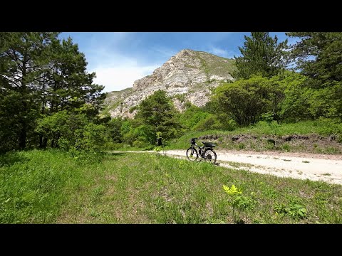 Видео: Кисловодск. Занимательная велопрогулка по склону Боргустанского хребта. 4К 50fps.
