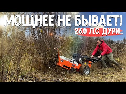 Видео: Эта косилка косит все! ДАЖЕ ДЕРЕВЬЯ!!! Круче в продаже нет ZimAni ZTR36