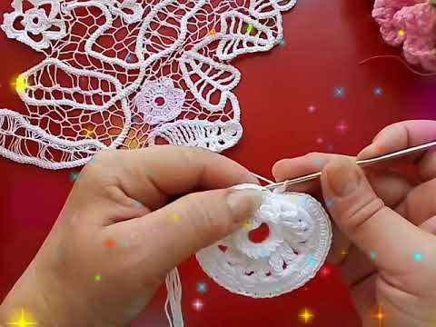 Видео: 🌸 🏵 🌷 🌹 🌻 🌼 Цветок на бурдоне часть 1