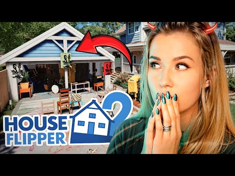Видео: Самый веселый ремонт домика с Олегом Брейном // HOUSE FLIPPER 2