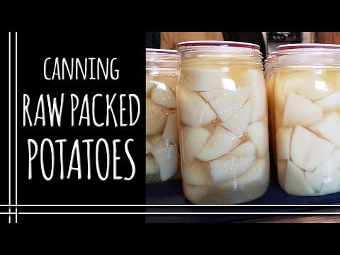 Видео: Консервирование сырого картофеля