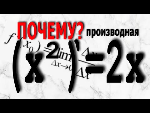 Видео: [ПРОИЗВОДНАЯ]. Визуальный метод в действии!