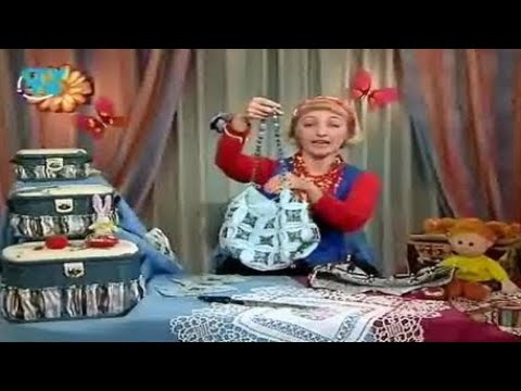 Видео: Лоскутное шитье. В технике "витраж" шьем сумку, шляпу, ларец и подушку. Мастер класс