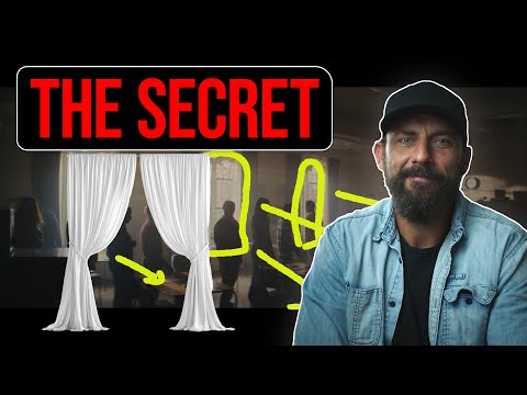 Видео: СЕКРЕТ КИНОПЕРАТОРА: ВОСПОЛЬЗУЙТЕСЬ ШТОРАМИ И ТКАНЬЮ