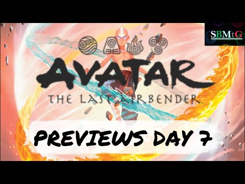 Видео: Аватар: Превью, день 7: Синяя земля — лучшая земля, Чары аристократов | Mtg