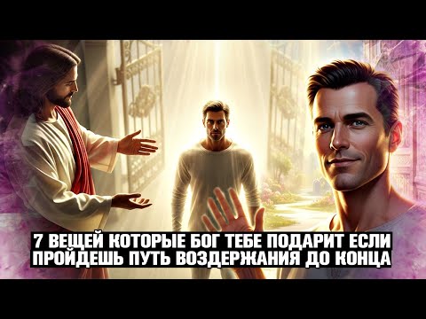 Видео: СТУПИЛ НА ПУТЬ ВОЗДЕРЖАНИЯ? 🙏 ТЫ ИЗБРАН! БОГ ДАСТ ТЕБЕ 7 ВЕЩЕЙ, ЕСЛИ ПРОЙДЁШЬ ДО КОНЦА! 🏆