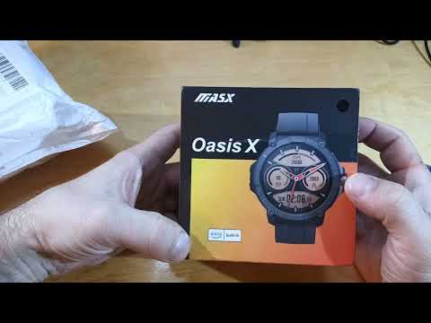 Видео: Смарт-часы MASX Oasis X, GPS, Alexa, Ultra HD дисплей, встроенный GPS, Hi-Fi, Bluetooth, звонки