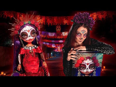 Видео: День Мертвых с Марией Горсией Rainbow high