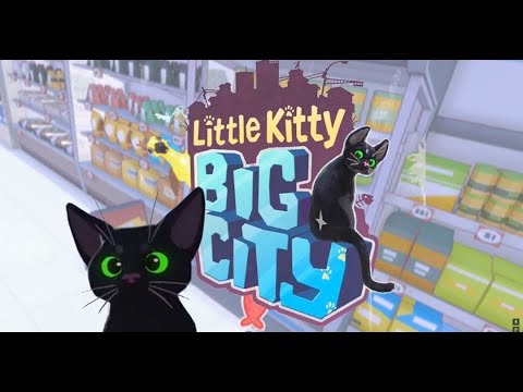 Видео: Лител Кити в Огромном Городе 4  Little Kitty Big City