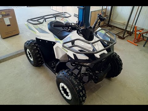 Видео: Часть 1. Сборка с ноля детского квадроцикла Mikilon Hammer 125.