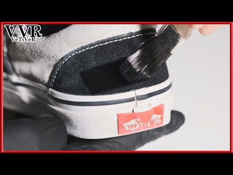 Видео: [ASMR] Очистить и восстановить "VANS" "Замшевые накладки" -4k