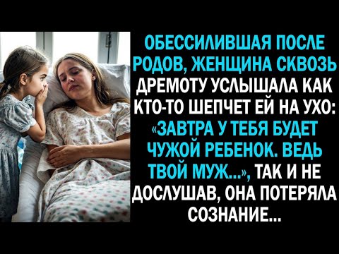 Видео: «Завтра у тебя появится чужой ребенок. Ведь твой муж…», так и не дослушав, она потеряла сознание…