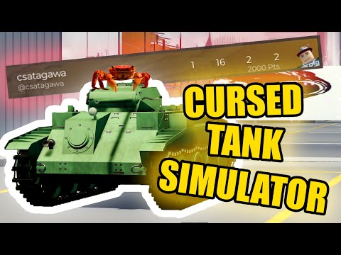 Видео: разговорное с танками | cursed tank simulator