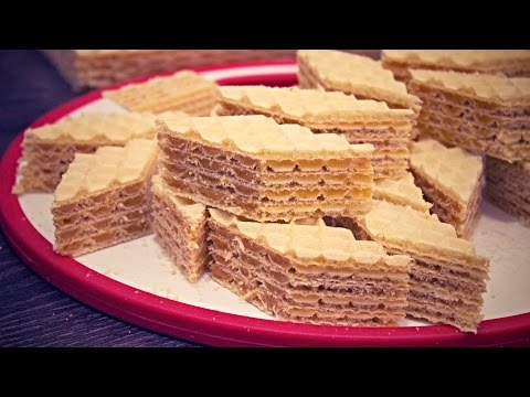 Видео: Античные карамельные вафли