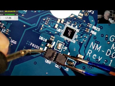 Видео: Lenovo E15 не заряжается, клиент считает, что проблема в конденсаторе, но, ......