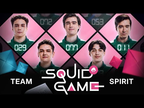 Видео: TEAM SPIRIT: ИГРА В КАЛЬМАРА