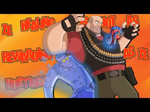 Видео: Какой максимальный (и минимальный) урон/исцеление может нанести медик в TF2?