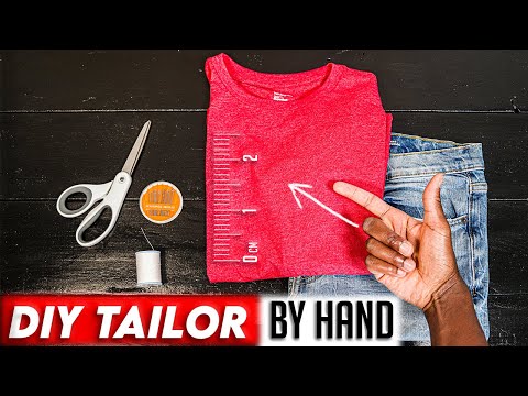 Видео: ИДЕАЛЬНО сидящая одежда вручную | Всего 2 простых стежка